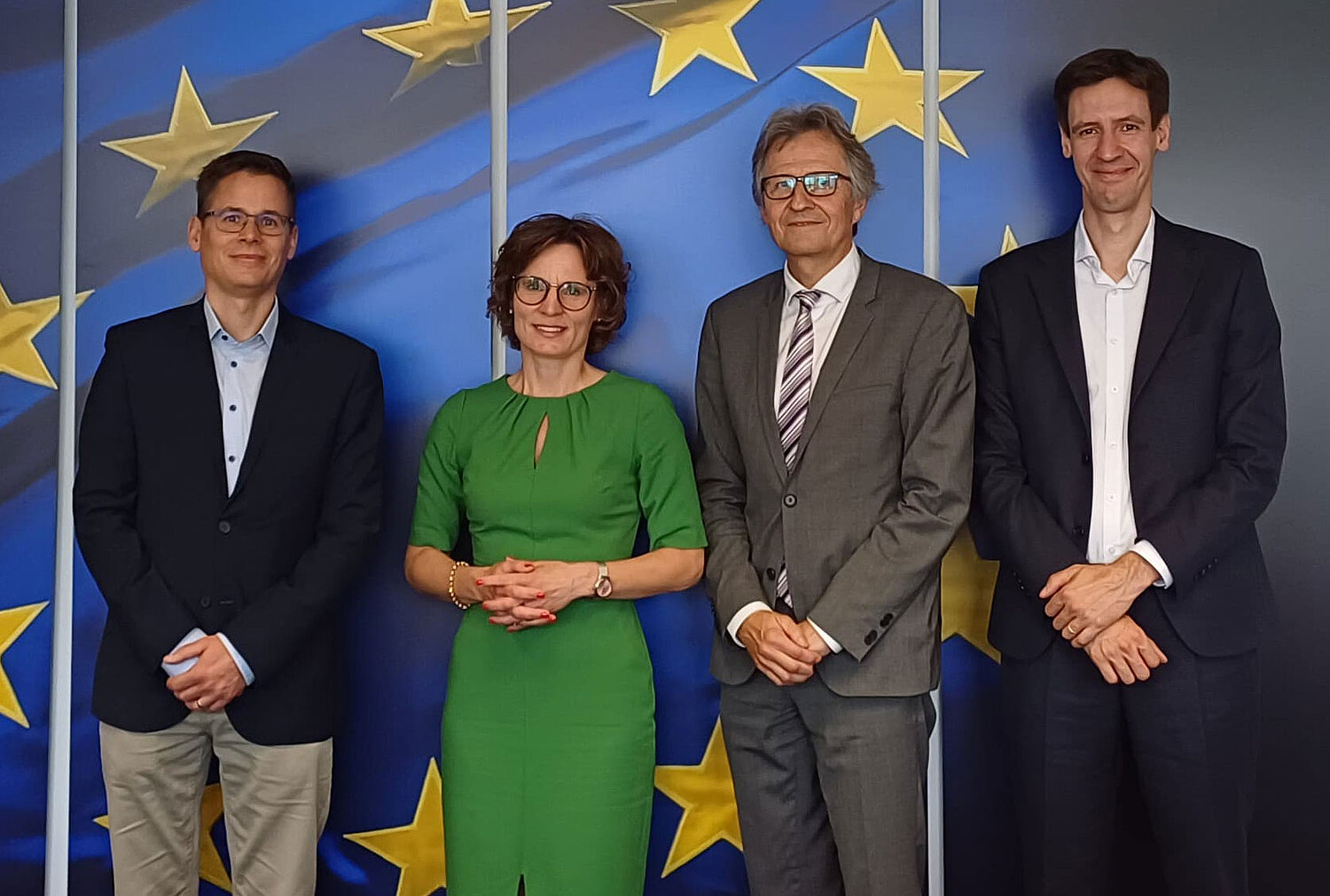 Foto from Meeting Christian Selig, Jessika Roswall, Helmut Gaugitsch, Antoine Oger